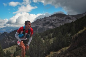 Miguel Heras se quedó a dos minutos de batir el récord de Kilian Jornet  © Ultra Pirineu / Gemma Pla